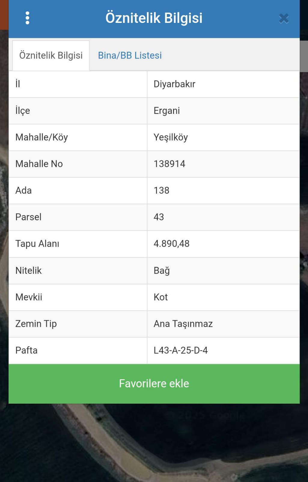 Diyarbakır / Ergani / Yeşilköy Mh. 5.800m² SATILIK ARSA - DİYARBAKIR ERGANİ fotoğraf 3